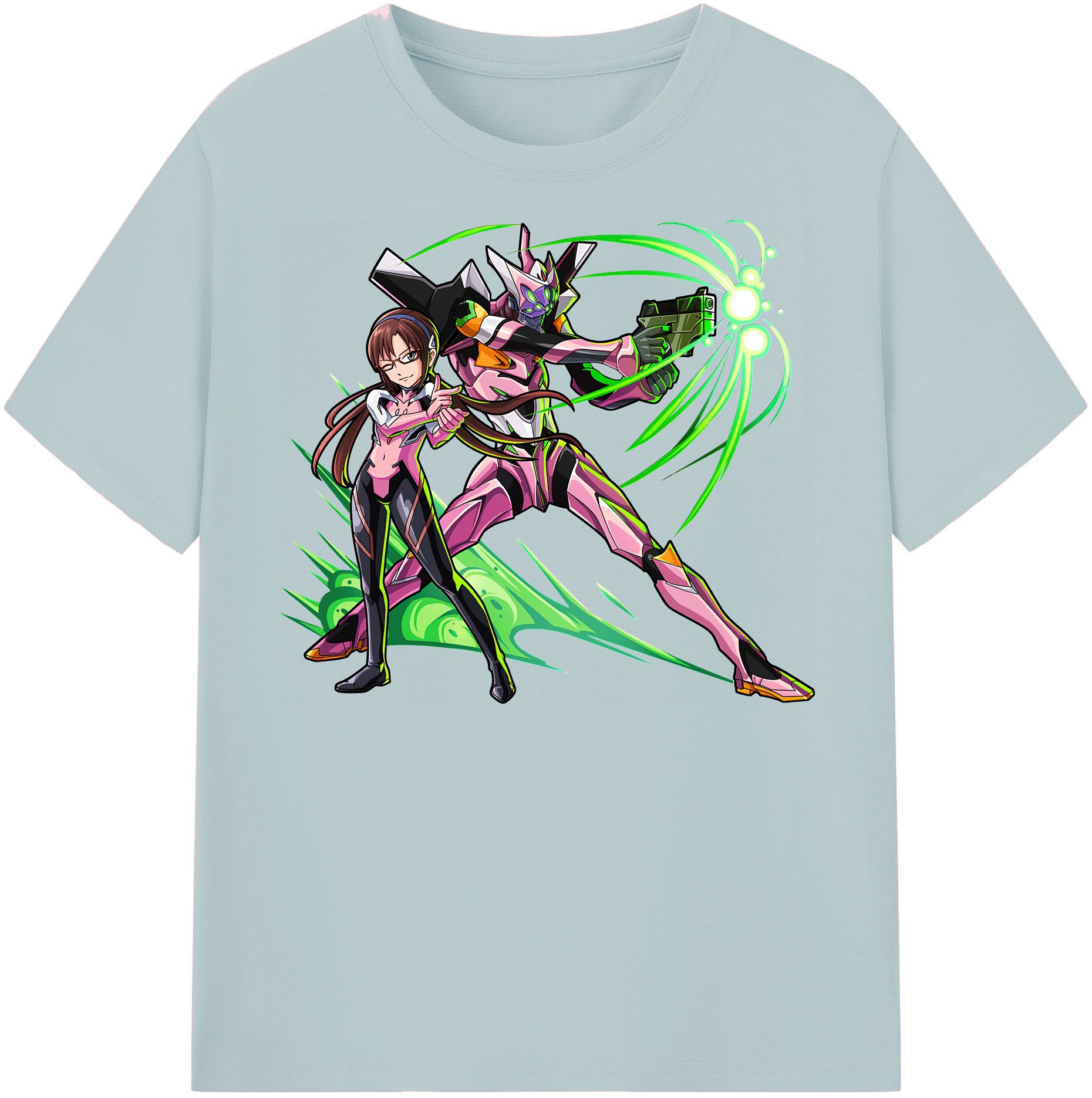 （画像用） EVA 新世紀エヴァンゲリオン 綿100％半袖Tシャツ（フロントプリント）